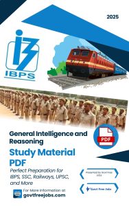 General Intelligence and Reasoning Study Material PDF
